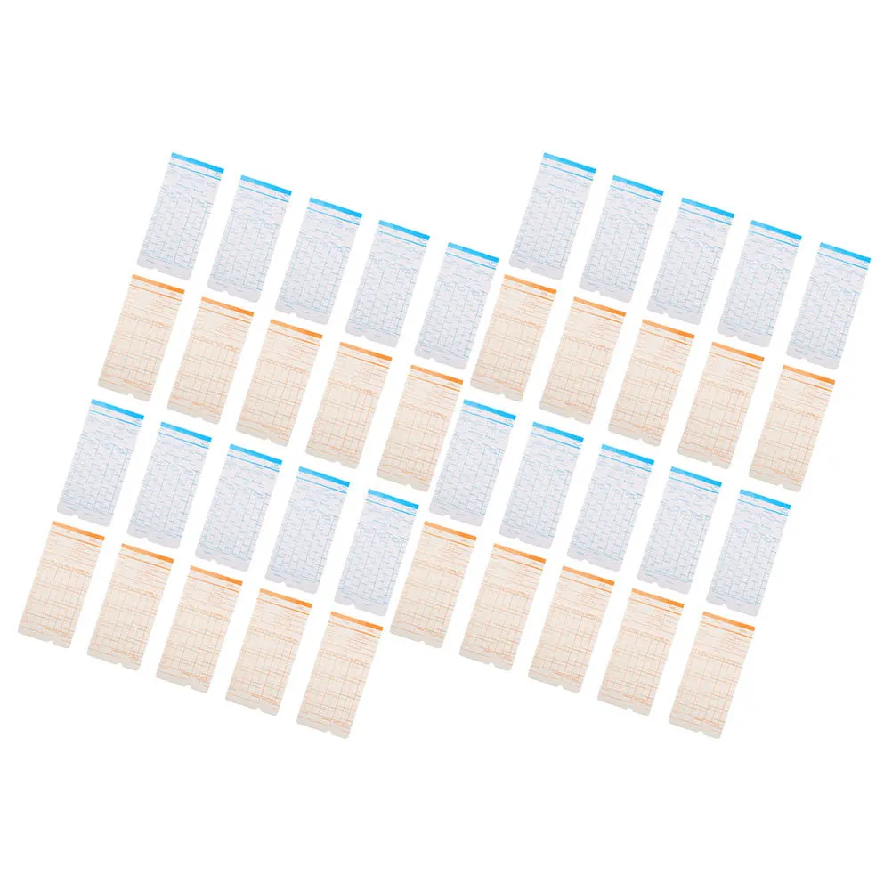 190 Sheets Attendance Cards Suitable for Office Factory Warehouse Multiple Staffs Gift Cards Office Supplies