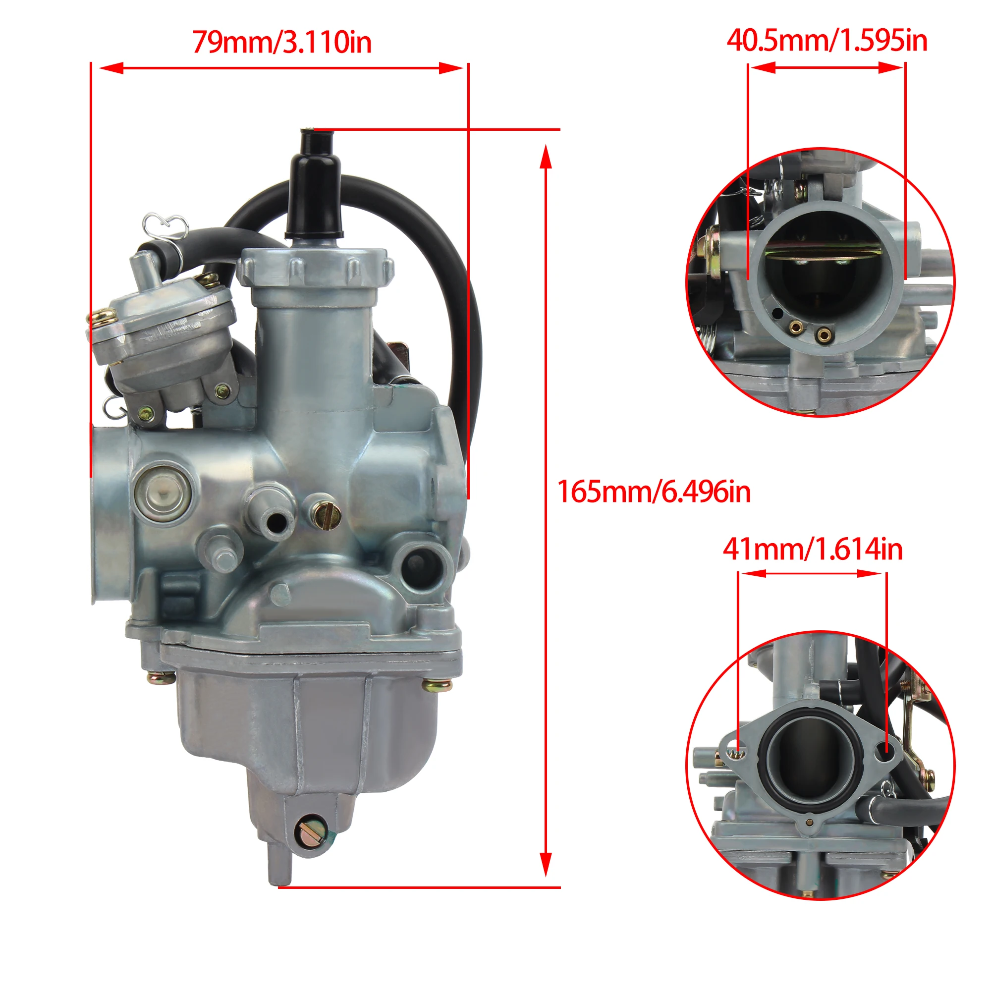 Motorcycle Carburetor For Honda Recon 250 TRX250 ATV UTV Motorcycle TRX250TE TRX250TM Carb Parts Tuning Spare Accessories Enduro