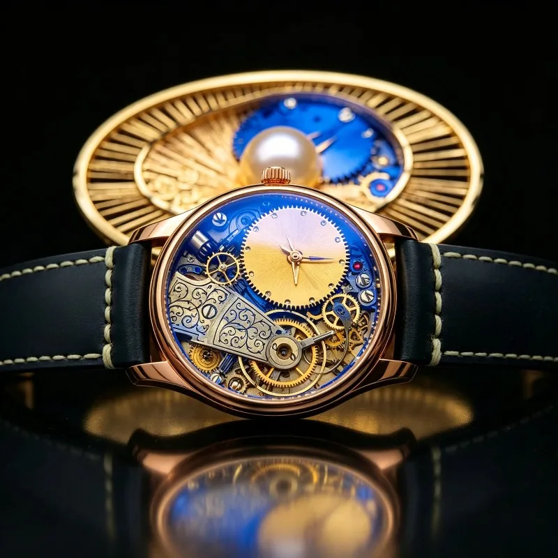Independent Watchmaker Handmade Original Automatic Mechanical Watch, Studio Produced Personalized Watch, Orphan