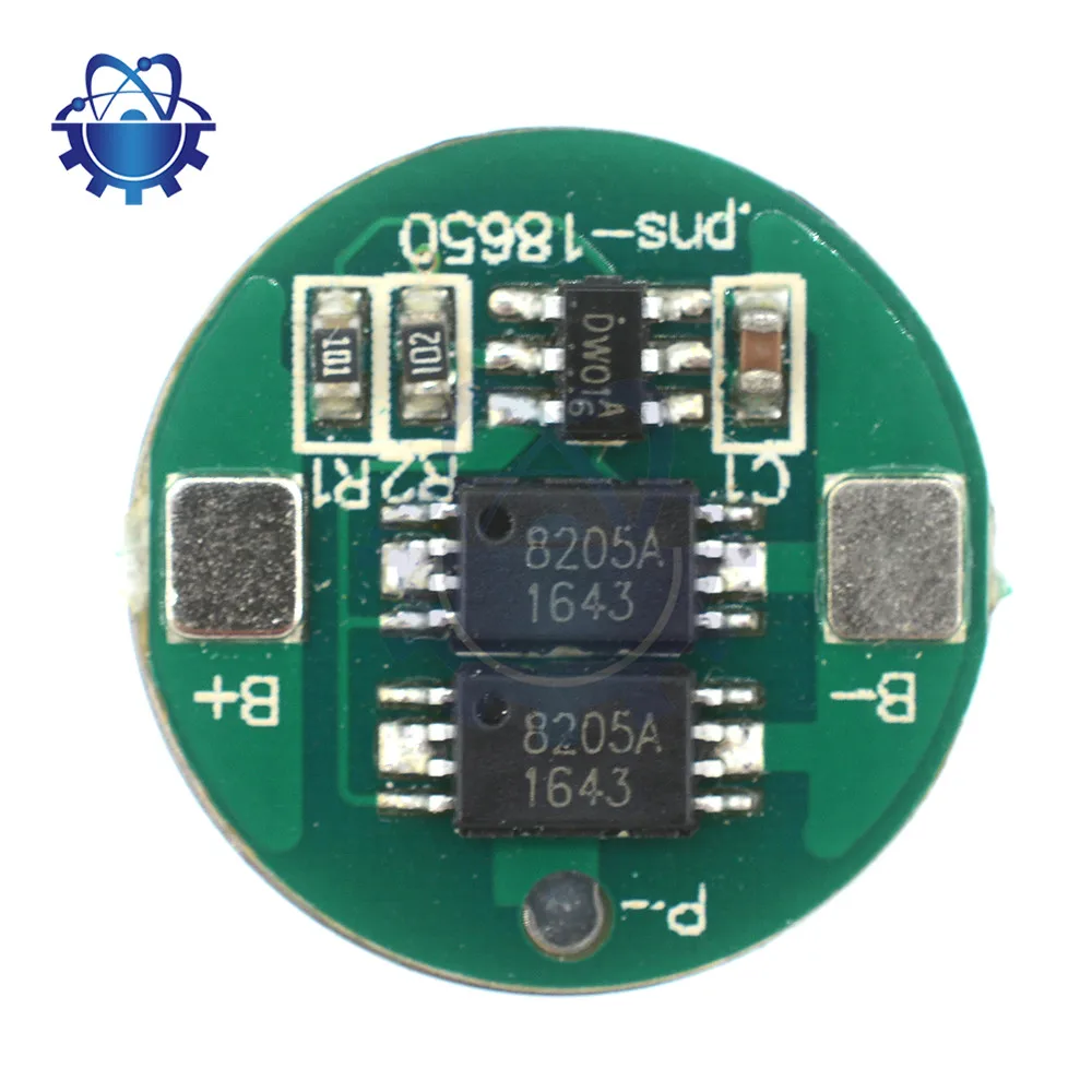 Dual MOS 18650 ochrona baterii wykrywanie napięcia płyta łączeniowa 4.3v rozładowanie kołowe płyta ochronna 4-8A prąd