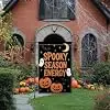 Pumpkin Ghost Garden Flag Halloween Decorative Garden Flag Outdoor Courtyard Farmhouse Lawn Autumn Festival Decoration llz