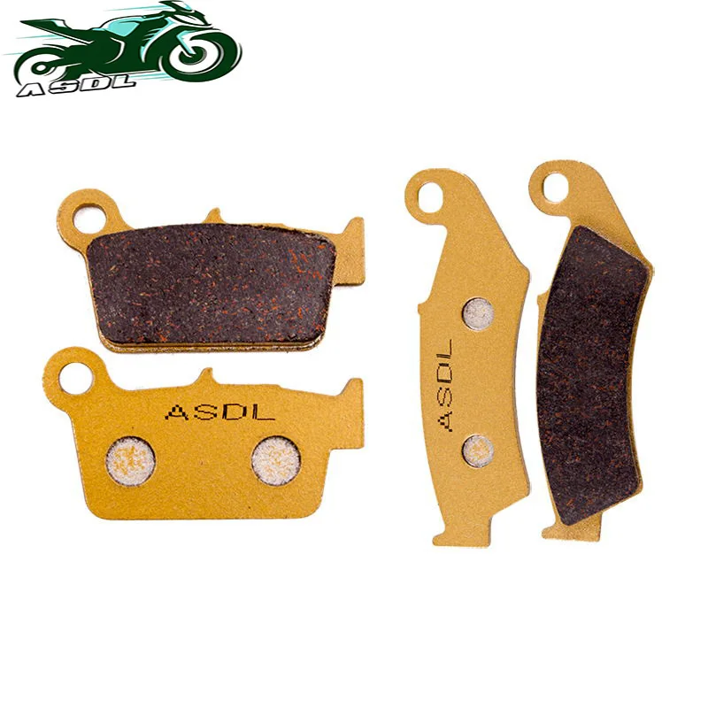 Front Rear Brake Disc Pads for Zero DS ZF8.5/ZF11.4 FX MX ZF2.8/ZF5.7 S ZF8.5/11.4 XU ZF2.8 Nissin Front & Rear Calipers 2017