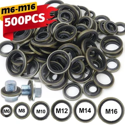 Bonded Seal Sealing Gasket Car Oil Drain Screw Combined Sealing Washer Sump Plug M6-M16 Combination Gasket Oil Resistant O Ring