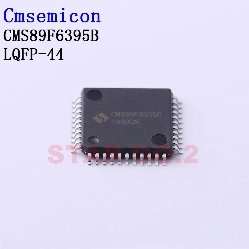 5PCSx CMS89F6395B LQFP-44 Cmsemicon Microcontroller