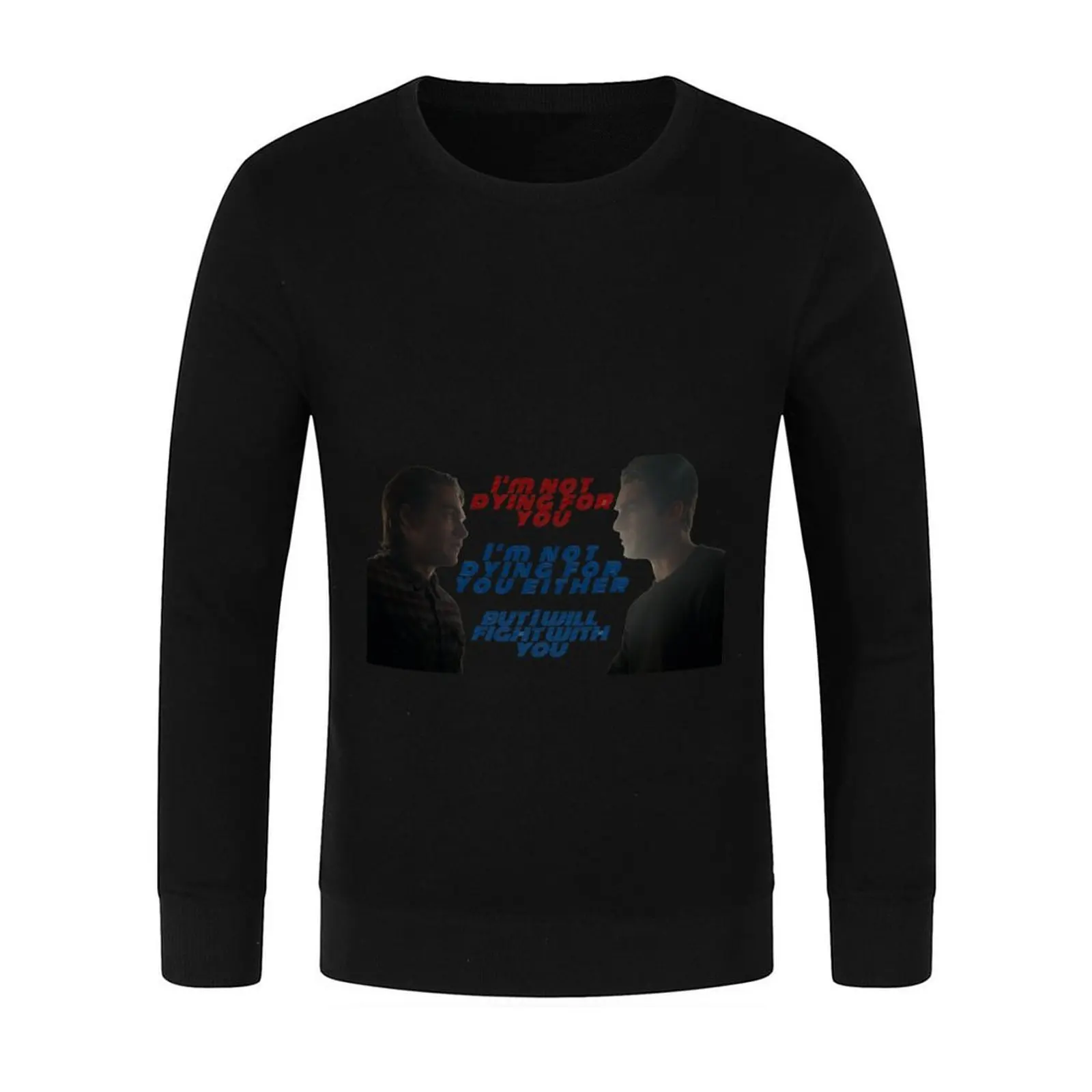 I'm not dyind for you! Theo and Liam - Teen Wolf Pullover korean clothes autumn new products hoody