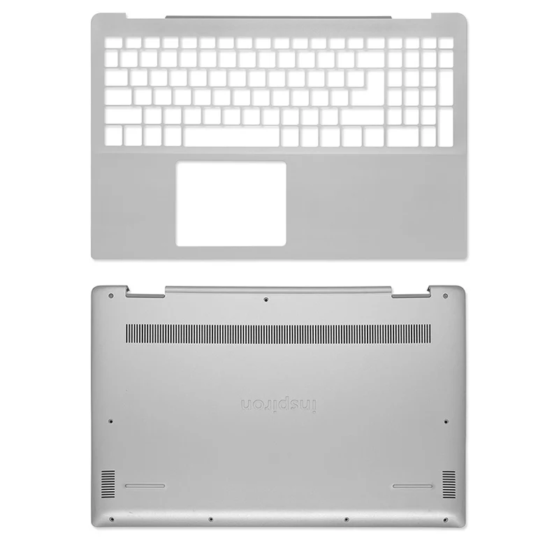 

New Laptop Palmrest Cover / Bottom Case For Dell Inspiron 15 5590 5598 Silver