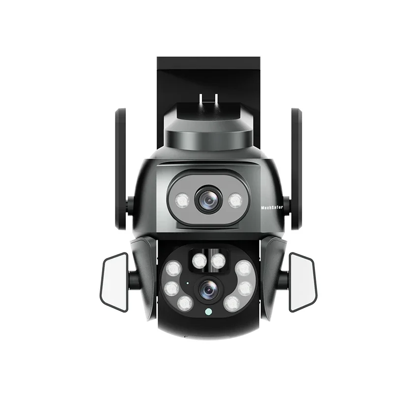 

# Hot Sales Night Vision Wireless Outdoor Dual Lens Camera Carecam Pro Dual-lens WIFI Security Motion Detection PTZ IP CCTV Came
