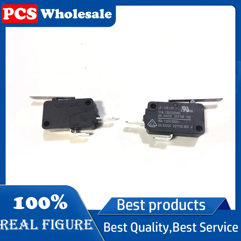 Microswitch LF-105-11 detection switch 2 pin normally open with handle 16A 125/250V