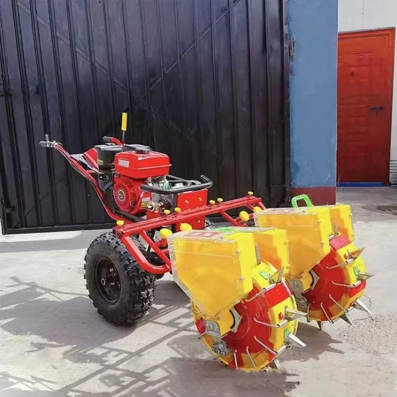 Seed planter, grain planter 6 horsepower two-row planter, corn, peanut, corn seed transplantation planter
