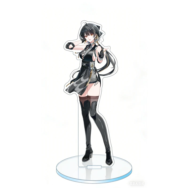 Wuthering Waves Game Figure Stand Model Plate Key  Lupa Rover Cartethyla Acrylic Standing Anime  Collection Gift 15cm