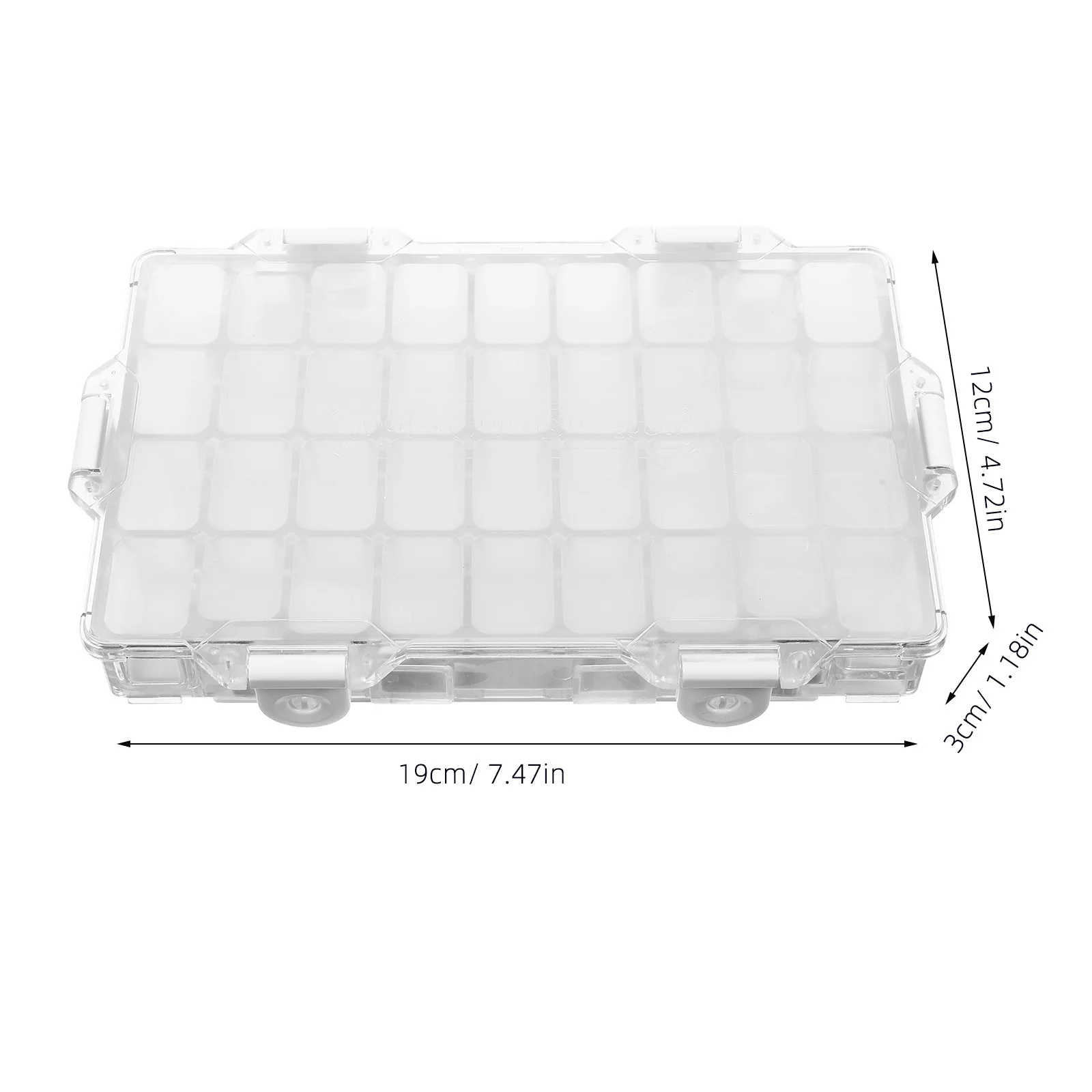 36 شبكة صندوق صبغات ألوان مائية بلاستيكي خفيف الوزن محمول صينية خلط للفنانين والطلاب علبة لوحة رسم يدوية للسفر