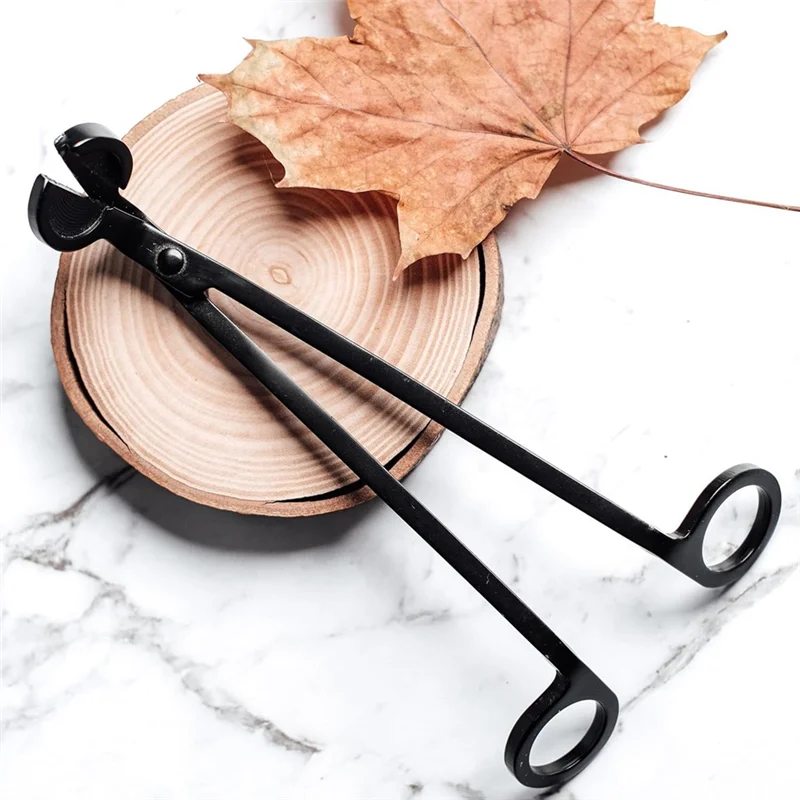 مجموعة صنع الشموع A15F-151PCS - فتائل شمعة خشبية مع قاعدة معدنية لصنع الشموع فتائل خشبية بدون دخاني للشموع #3