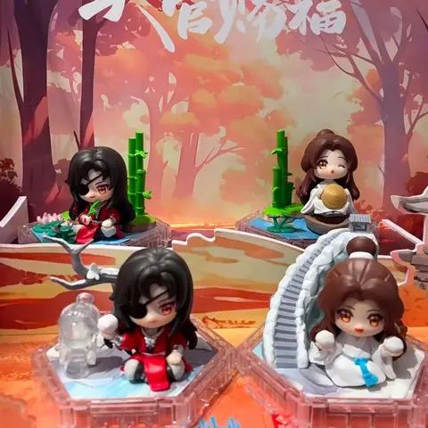 Official Heaven Officials Blessing Four Seasons Series Figure Xie Lian Hua Cheng Model Doll Toys Figurine Toy Surprise Gift