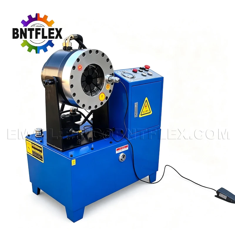 customized 400T BNT68S strong hydraulic shrink tubing automatic vertical and horizontal dual-purpose high-pressure steel pipe