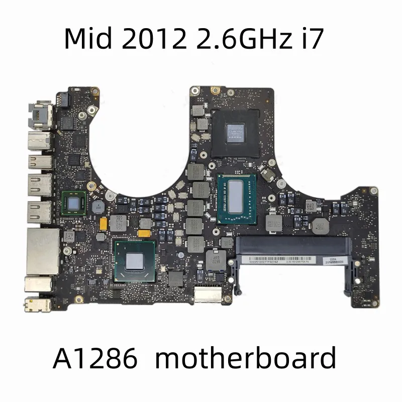 Motherboard for MacBook Pro, Original Tested, Logic Board, Core Duo 2, i5, i7, 2012, 15 inch, A1286