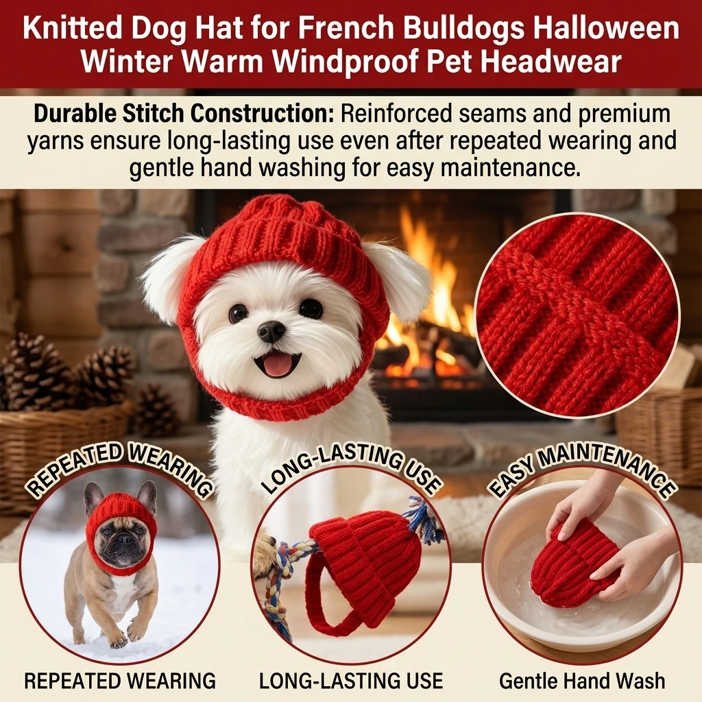 Topi Beanie Anjing Gaya Baru M - Knit Beanie Hat Warm ulasan dan harga