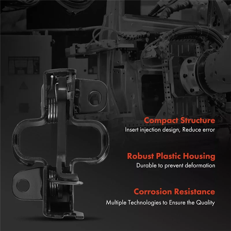 

Премиум A2118800360 Верхняя защелка капота Пружинный замок Защелка Передняя нижняя защелка капота Замок для Benz W203 C230 C209 W211 E320 W164 GL35