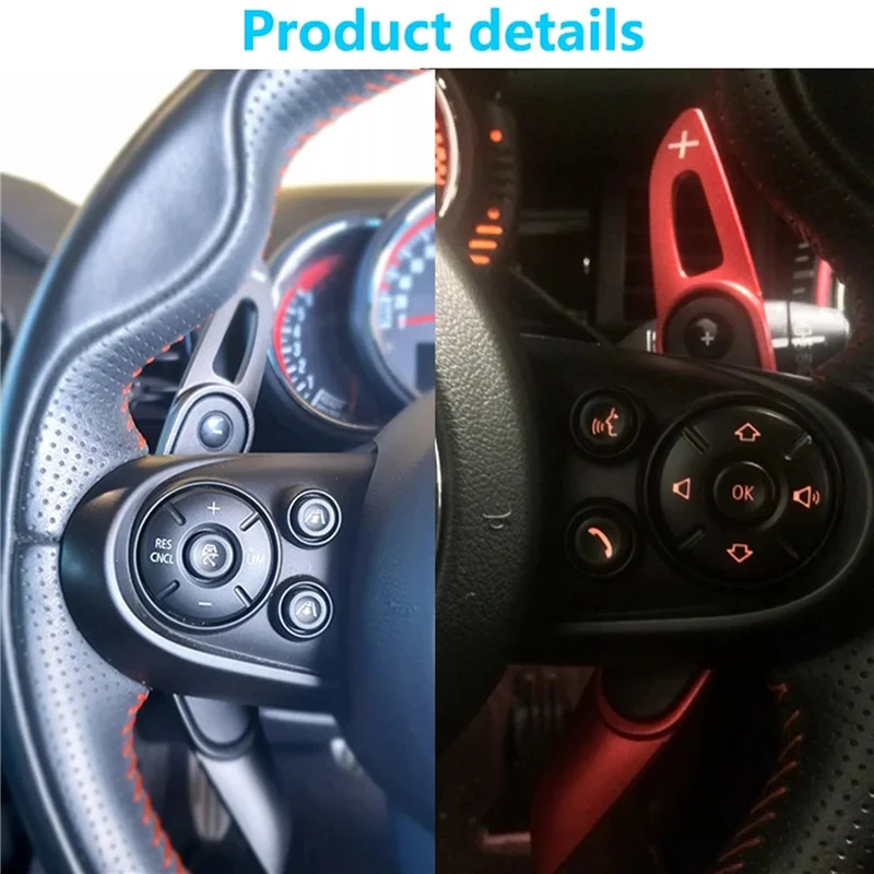 

A06F-Car Steering Wheel Shift Paddle Shifter Extension For BMW Mini F55 R57