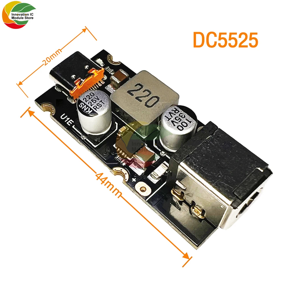 65W 8~30V DC to USB Type C PD 3.1 QC3 Fast Charge Step-Down Power Module Mobile Phone Quick Charge Adapter