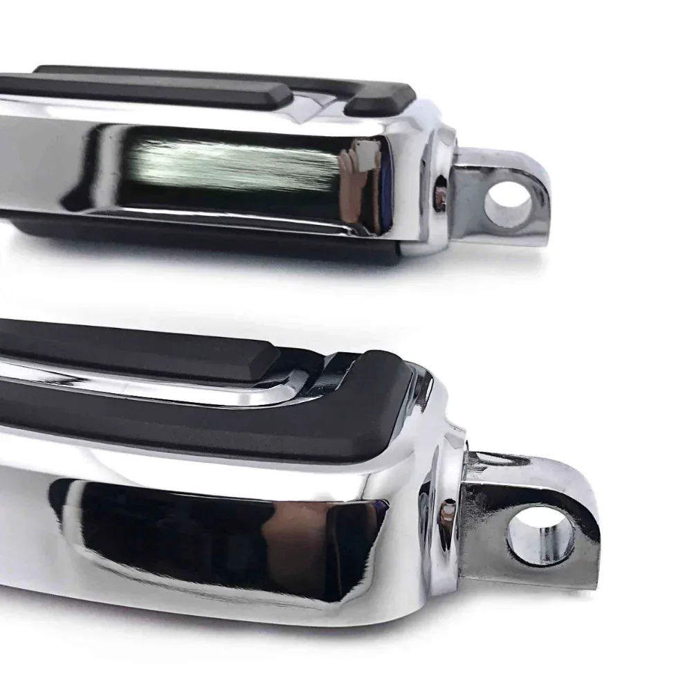 Motorcycle Foot Rests For 1984 and up Harley Davidson Ultra Limited Road King FLHR V Rod Freewheeler Breakout XLH CHROMED 5
