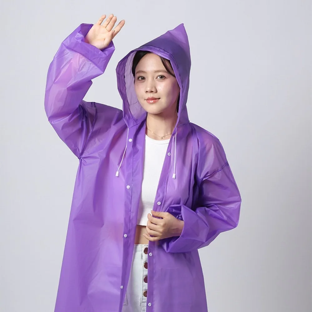 Portable Thickened Raincoat Travel Outdoor Rainwear Waterproof Women And Men Disposable Camping Rain Cover Supplies