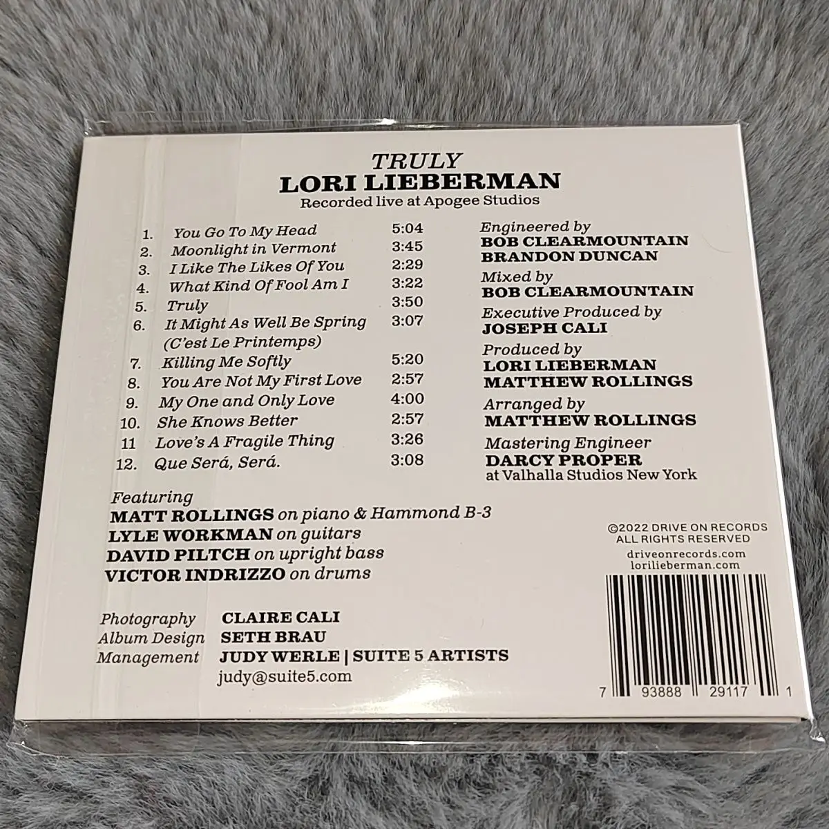

Pop Truly Album You Go To My Head Music Record Lori Lieberman Music CD Cosplay Walkman Car Soundtrack Box Party Music Collection