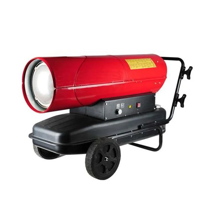 30KW Portable Industrial Diesel Oil Heater Stainless Steel 220V Egg Chicken Brooder Forced Air Heaters For Greenhouse Workshop