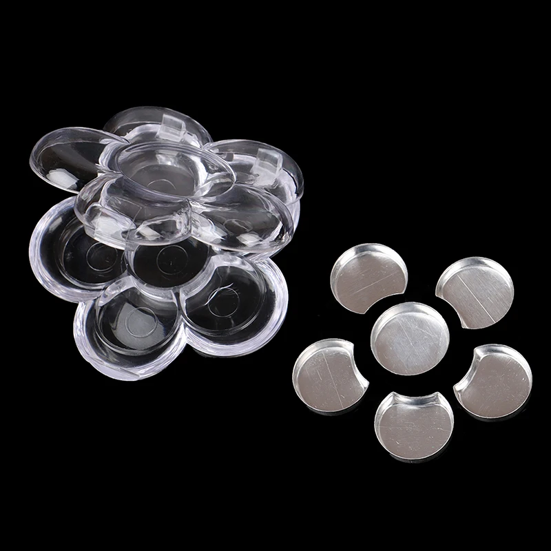 Puste płatki Design Eyeshadow Lipstick Storage Box Case Cosmetic Packing Palette