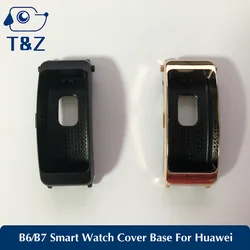 Yeni B6 band B6 B7 akıllı bilezik bankası kapak Huawei B6 için değiştirir/B7 akıllı saat bankası kapak