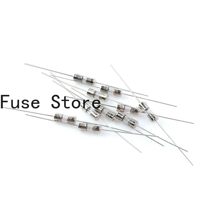 10PCS 3.6*10 Delay Glass Fuse Tube 3.15A 250V T3.15AL250V With Lead