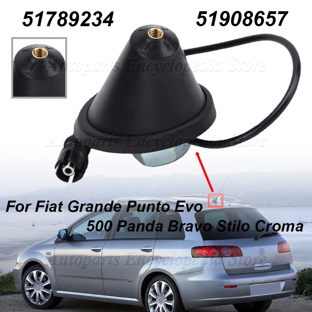 51789234 For Fiat Grande Punto Evo 500 Panda Bravo Stilo Croma 51908657 Car Roof Antenna Air Base Bracket Bracket