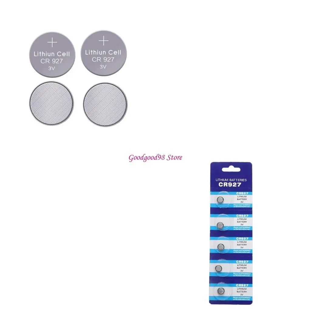 

5pcs CR927 Batteries 3v Button Cell Battery for Watches Long lasting Power