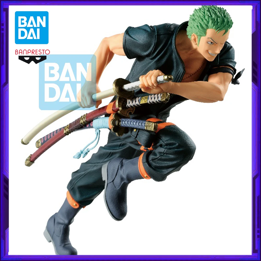 

В наличии Bandai Original Banpresto ONE PIECE STAMPEDE Roronoa Zoro Аниме Фигурка Модель Фигурки Игрушки
