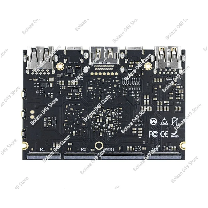 Khadas Edge2 Open Source Single Board Card Computer, Industrial Grade Dev Board With 6TOPS NPU Computing Power, 8K Video Decodin