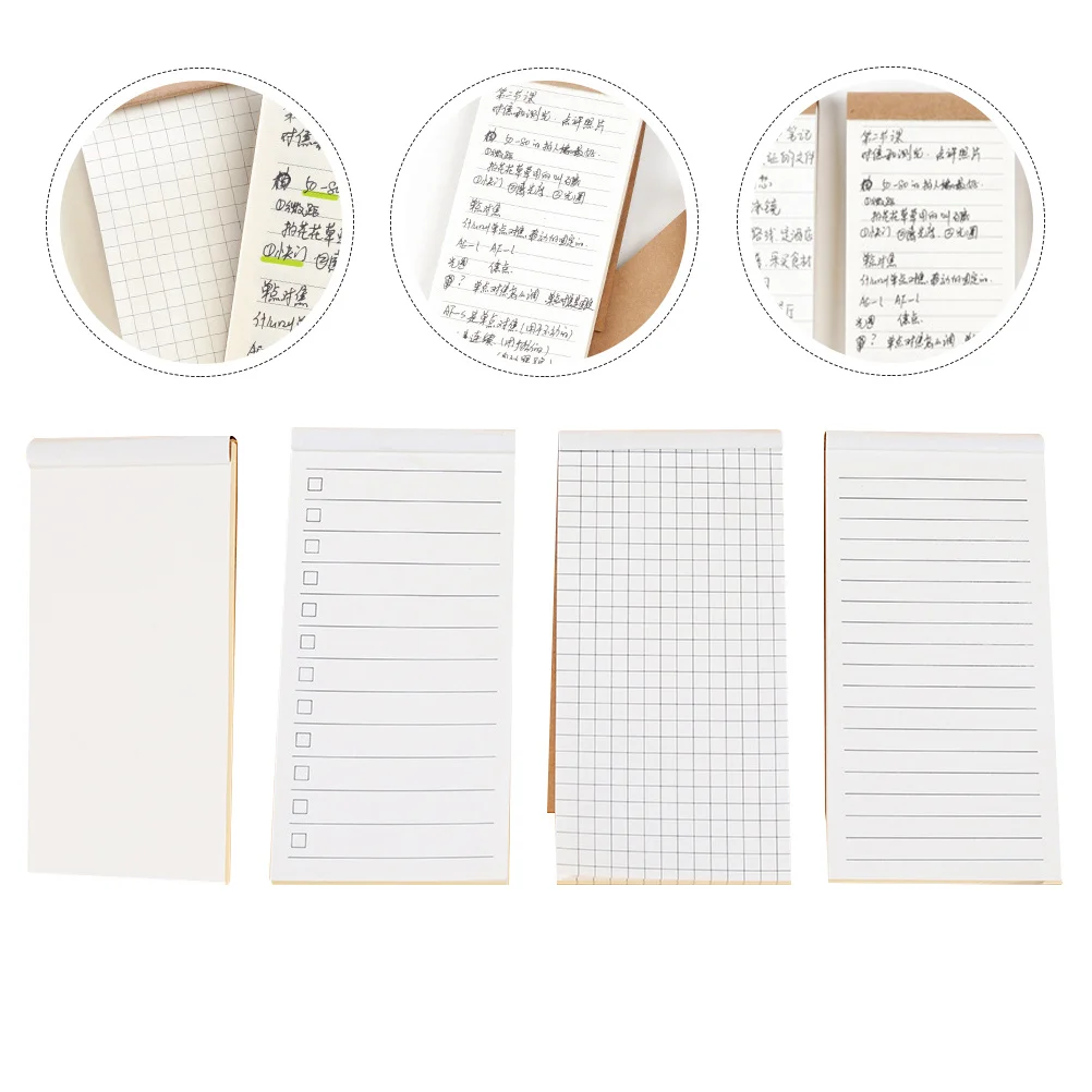 8 szt. Notatników z karteczkami do odrywania, lekkie, przenośne notatniki biurowe, szkolne, dla uczniów, artykuły biurowe, narzędzie do notowania.