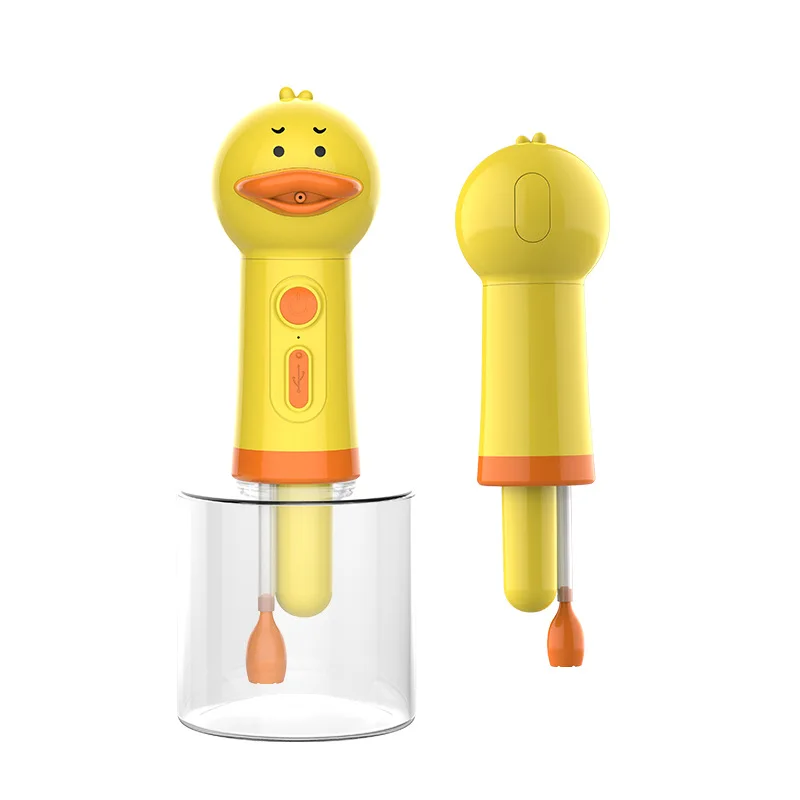 Imagem -05 - Carregamento Usb Máquina Automática de Espuma Sabão Dispenser Elétrica Pato Amarelo Pet Limpeza Gato Acessórios