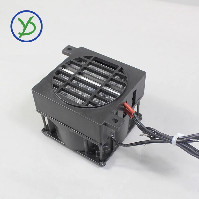 100W 220V DC Egg Incubator Heater Thermostatic Electric Heater PTC Fan Heater Heating Element Small Space Heating 106*80mm