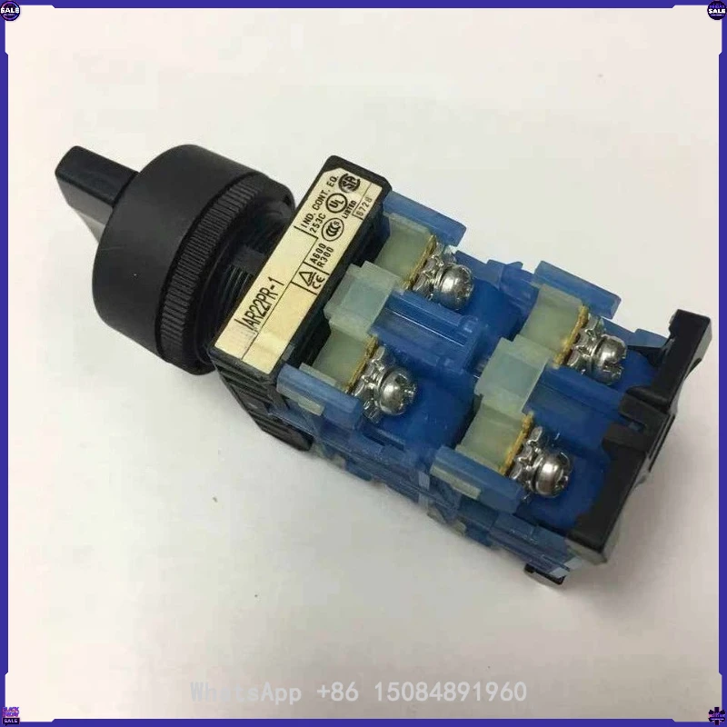 AR22PR-140B 4NO Lifting Switch 3 Position Self-Reset Rotary Switch