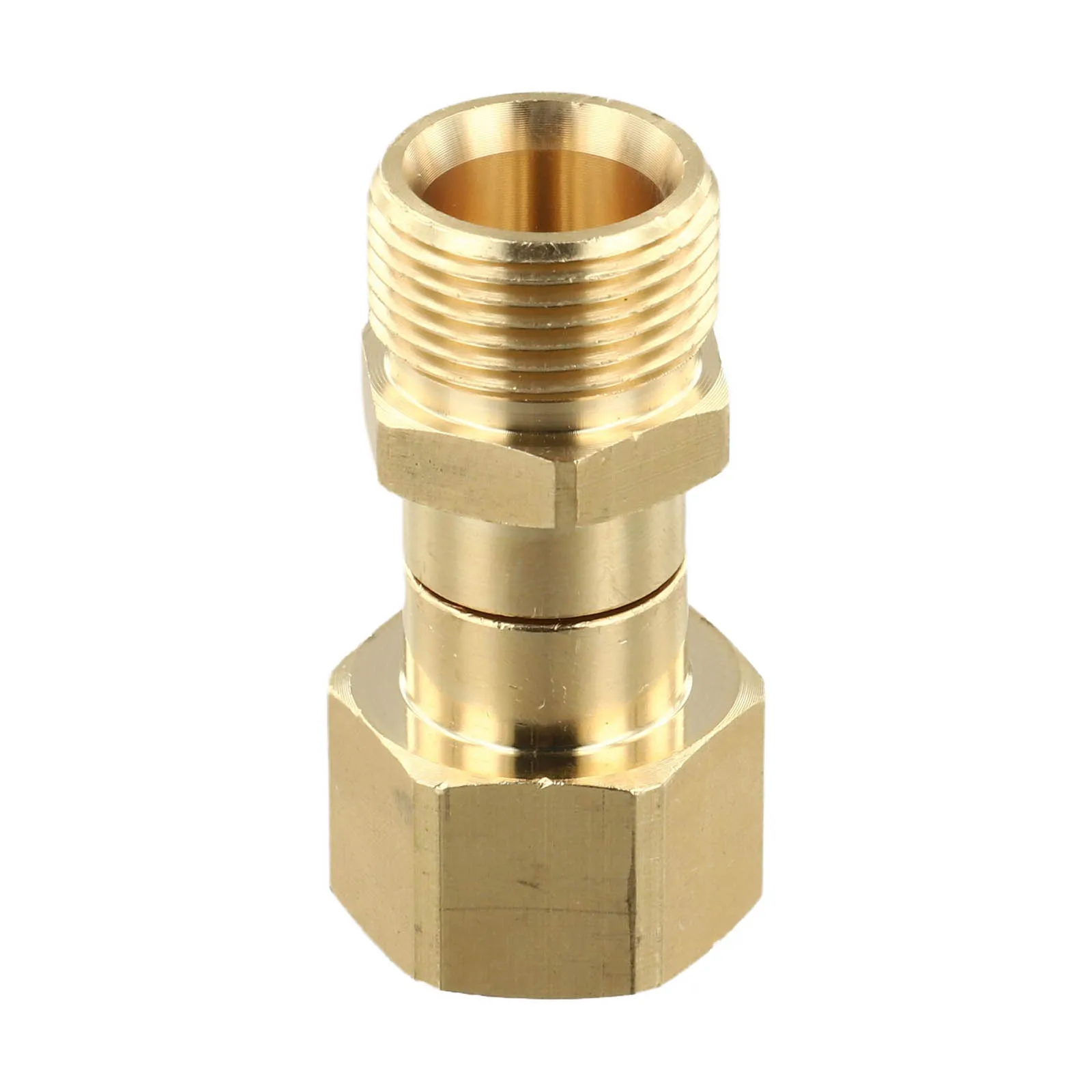 Brass High Pressure Car Washer Accessories M22 15mm Male/female Thread Connector Hose Pressure Washer Joint Adapter Replacement