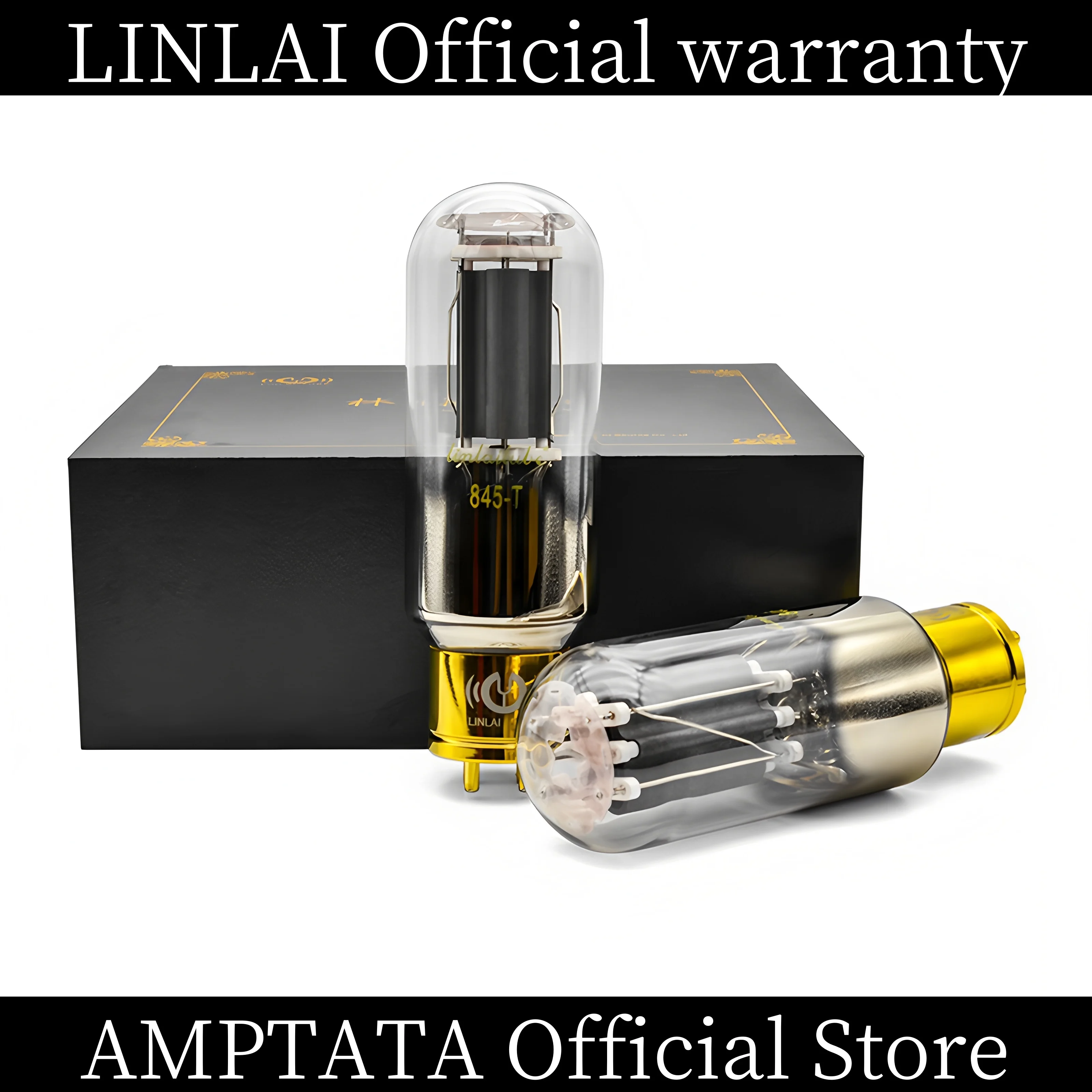 LINLAI KT88-T 300B-T 6SN7-T 211-T 845-T 805A-T 2A3-T 274B-T / أنبوب تفريغ/T-series رش الكربون/مضخم الصوت/ضمان 15 شهرًا