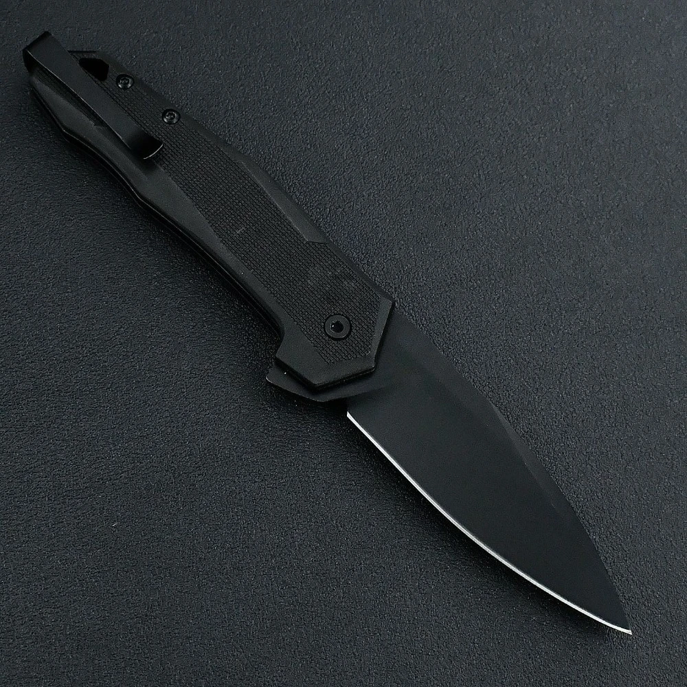 

Высококачественный складной нож для выживания в дикой природе с лезвием D2 и рукоятью из нейлонового волокна, инструмент для кемпинга и активного отдыха