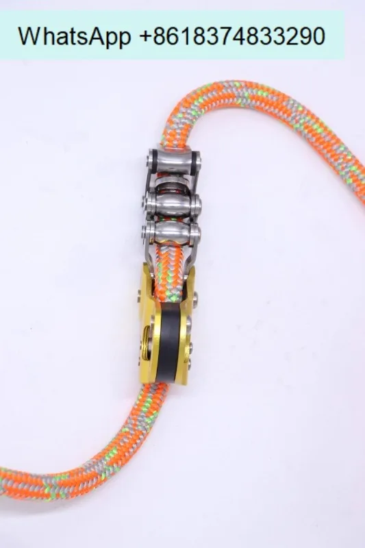 Corde de mangue grimpante avec plat pour saisir la corde, installation de climatisation, travail aérien, autres significatifs, 10.8 mètres