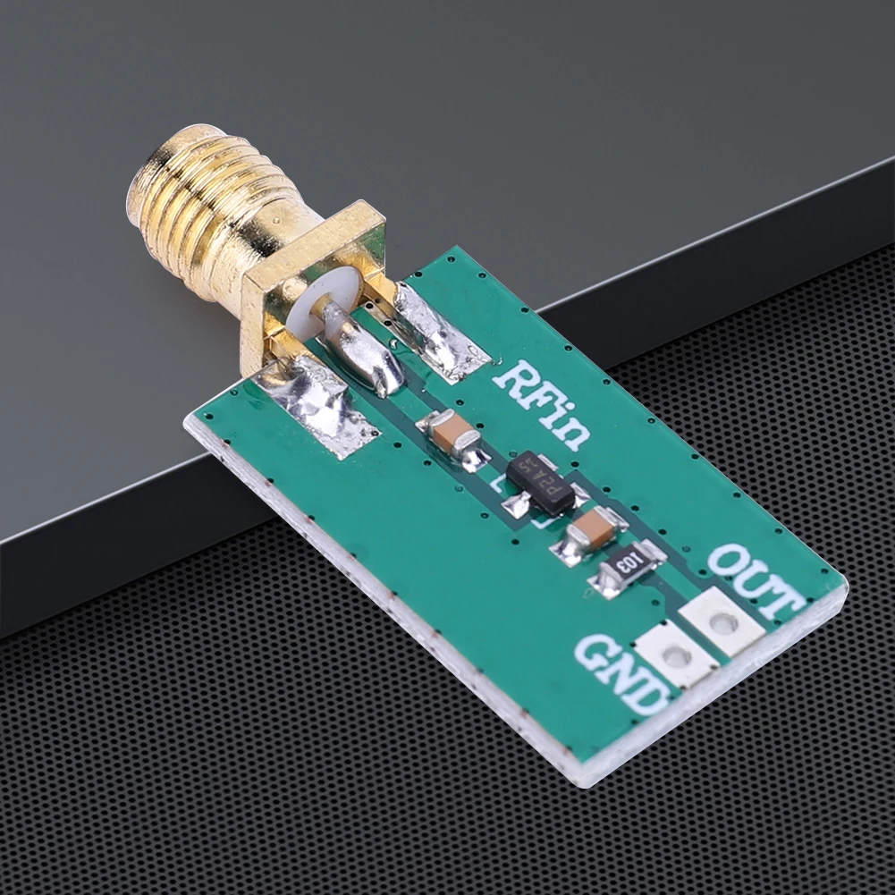 RF AM FM Envelope Detector 0.1-3200MHz Amplitude Detection Board 20dBm Discharge Detector Module R=10K C=1nF RF Envelope Sensor