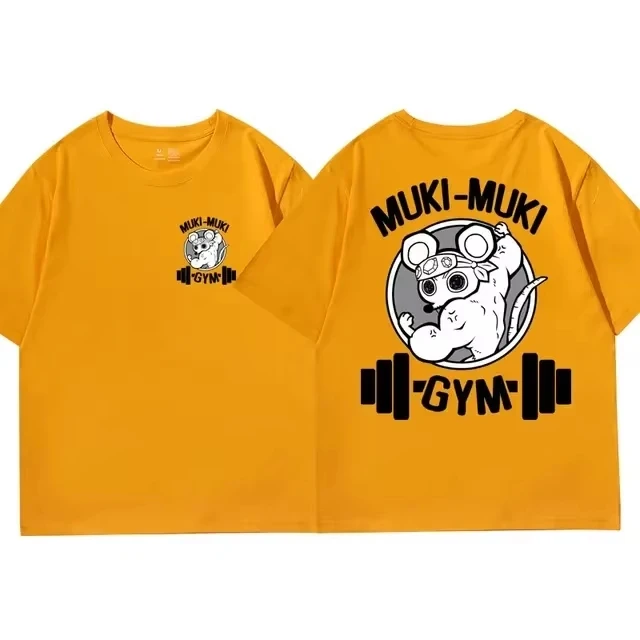 Neue bedruckte T-Shirts Unisex Lustige Ninja-Mäuse Fitness-T-Shirt – Detail 7
