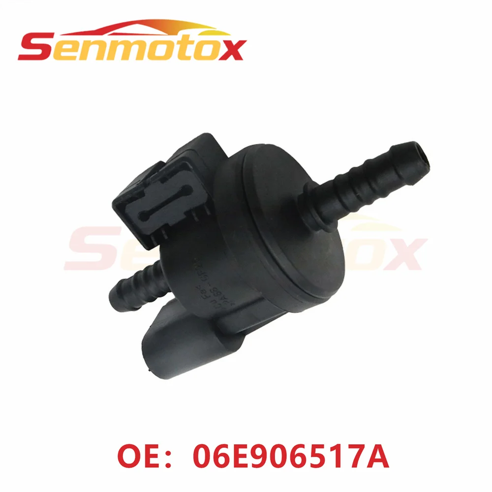 Válvula de purga N80 06E906517A para depósito de vapor, válvula de purga N80 0280142431 para A4 A3 A6 A8 2.0 TFSI VW Mk5 Mk6 Golf GTI Jetta Passat