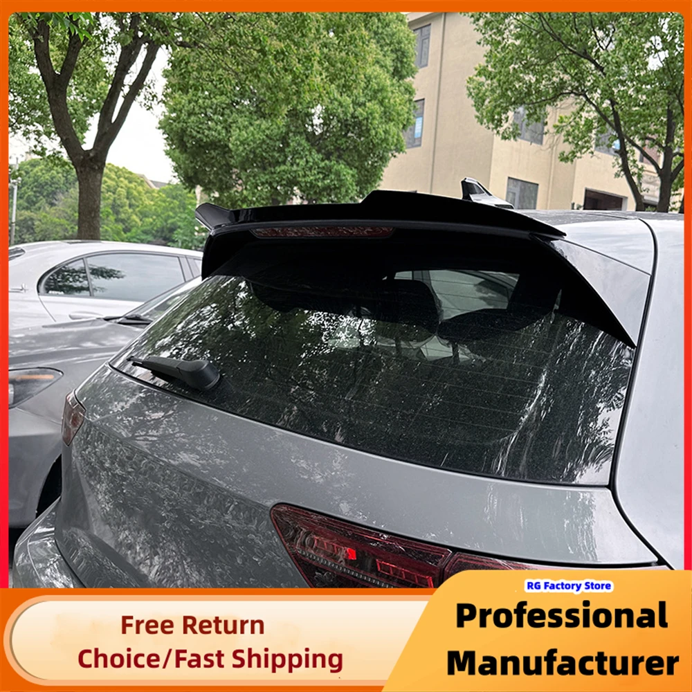 Maxton Style Car Rear Roof Spoiler Tail Wing For VW Golf MK8 Golf 8 GTI GTD R 2020-2023 Rear Spoiler Cap Rear Trunk Wing Bodykit view 6