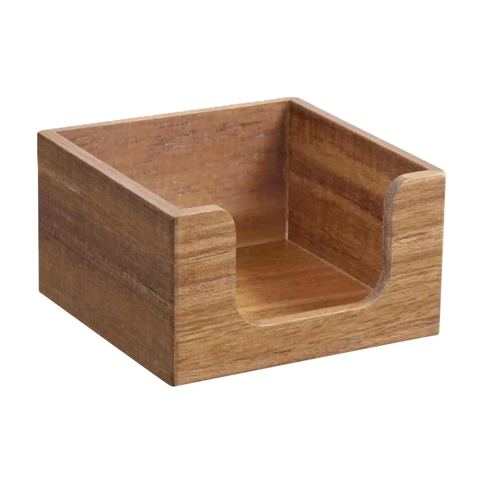 Sticky Note Holder Post It Note Dispenser for Commercial Desk Supplies Home Wooden Post It Note dispenser organizer Desktop