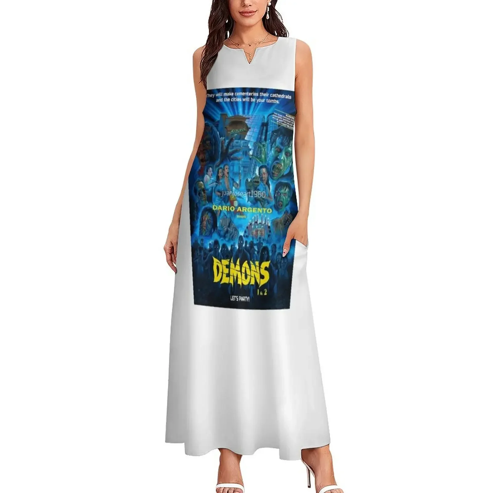 Demons Demoni robe longue dames robes pour femmes 2025 robe pour femmes femmes élégantes robes amples robe de bal 2025