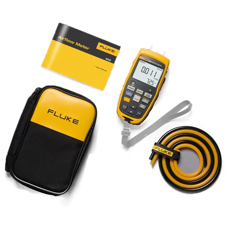 Fluke 922 / Fluke 922 KIT HVAC Pressure Airflow Meter/Micromanometer Tester