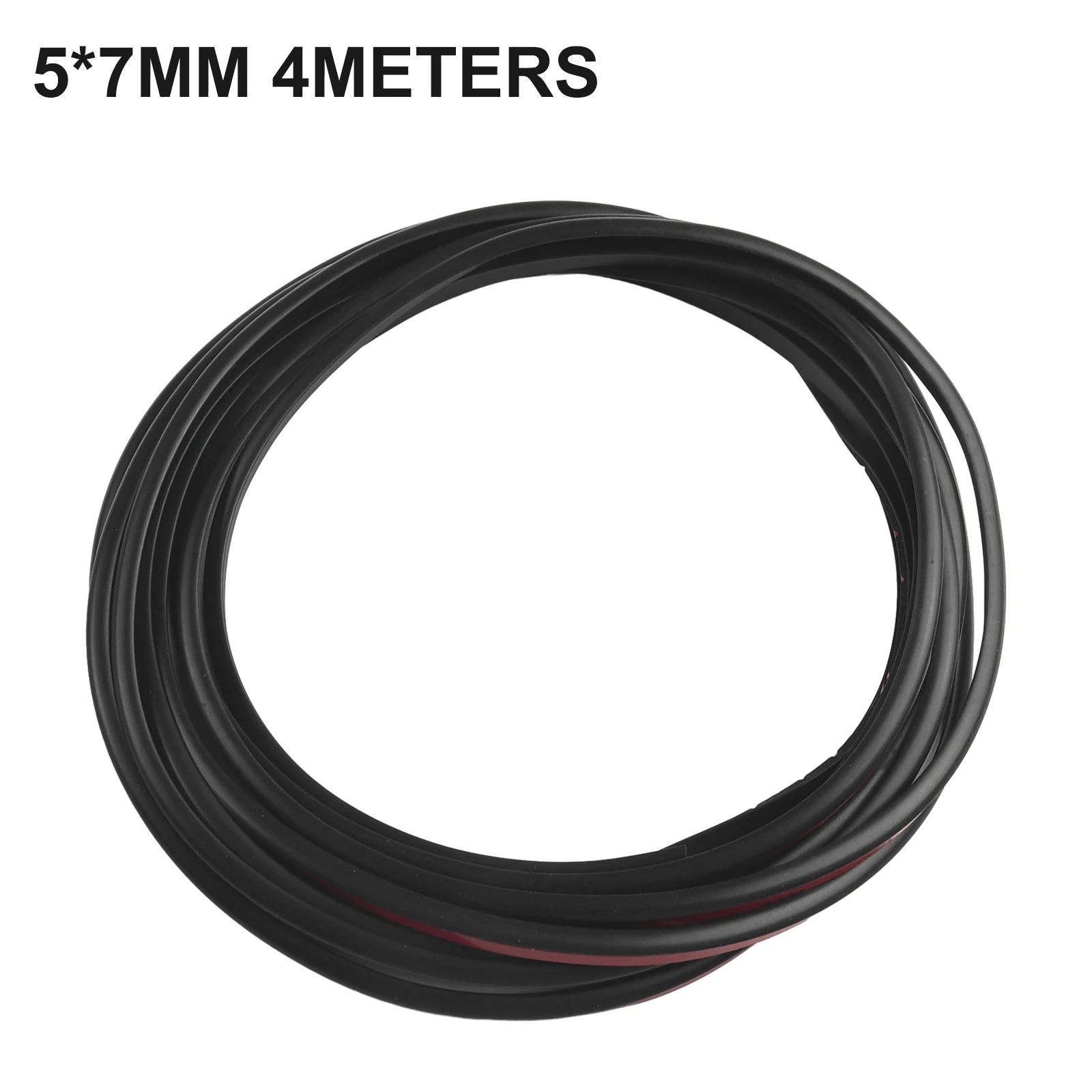 4M T-Shape Rubber Car Door Seal Strip Hood Trunk Edge Weatherstrip Moulding Universal Trim Car Edge Trim Strip